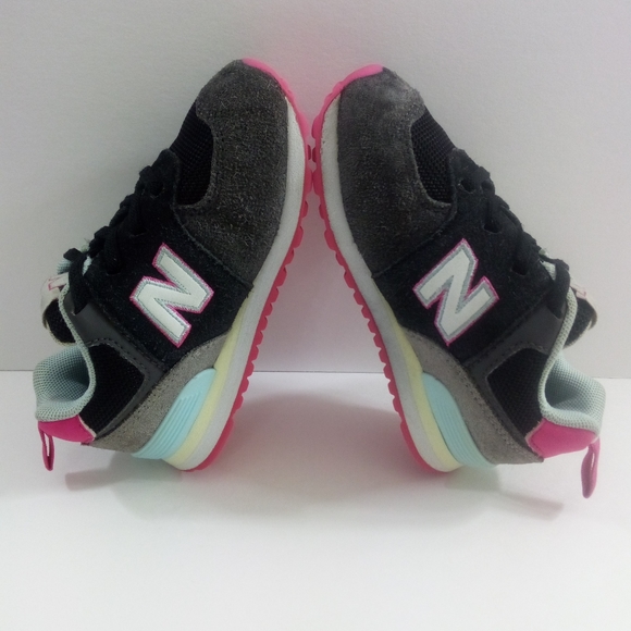 New Balance 574 Baby & Toddler 8 Suede Pink Casual Shoes ID574PF1 - Picture 5 of 8